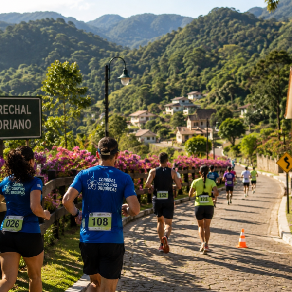 Corrida Cidade das Orquídeas vai unir esporte, solidariedade e turismo em Marechal Floriano