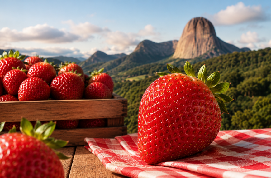 Setembro volta a ser o mês da tradicional Festa do Morango em Pedra Azul